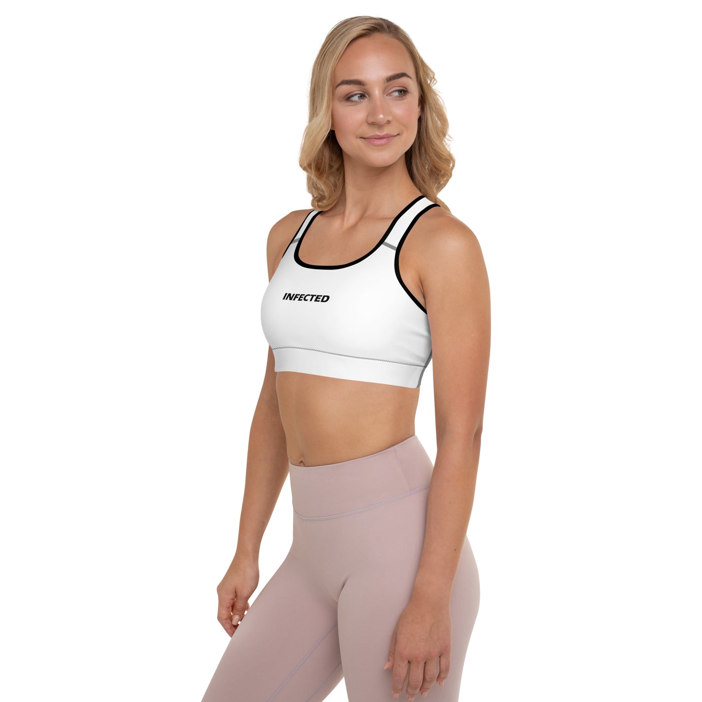 Infected Padded Sports Bra