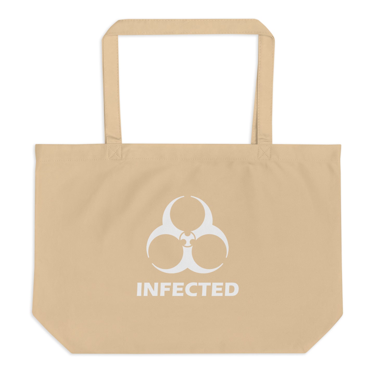 Large organic tote bag